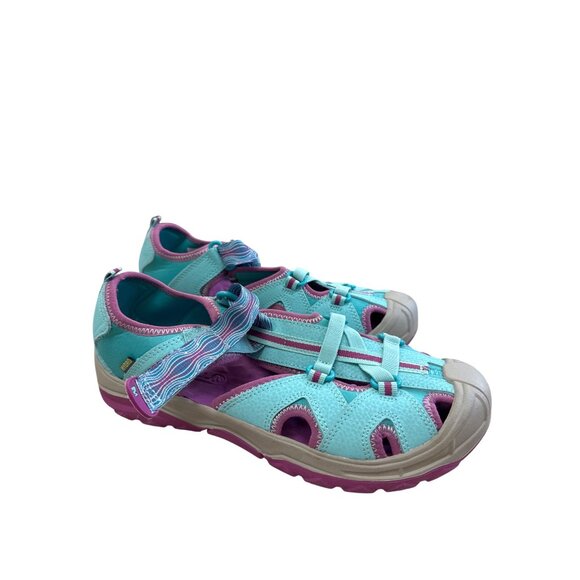 Merrell Hydro Womens Aqua Pink Hiking Water Sandals Size 6 SKU 8301 - Picture 4 of 13